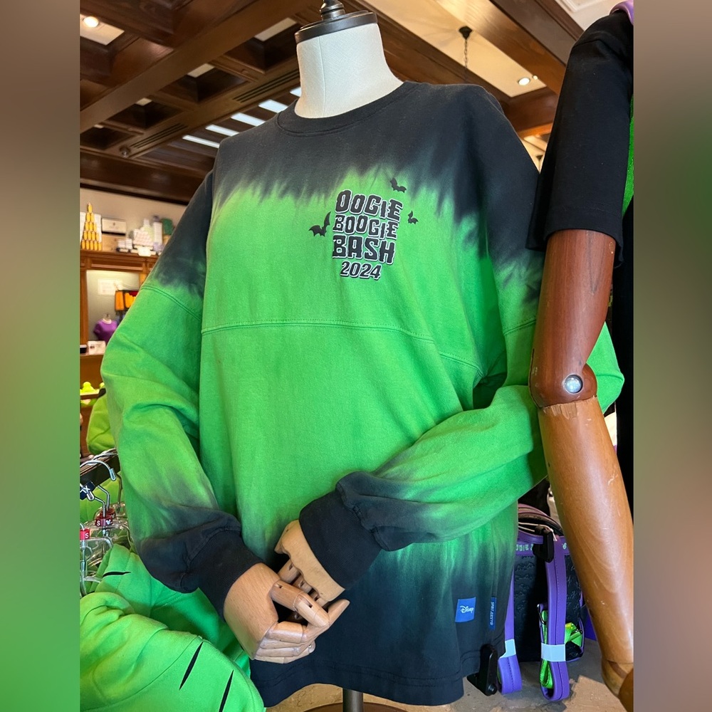 Disney’s Oogie Boogie Bash 2024 Spirit Jersey | Small, Unisex, Green/Black